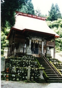 上之山神社(郷里の鎮守様)