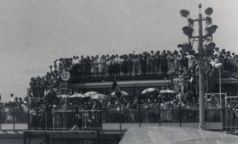 羽田空港より出発 (昭和37.6.6)