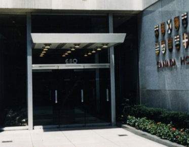 ニューヨーク事務所のあるカナダハウス 五番街 (昭和37.6)